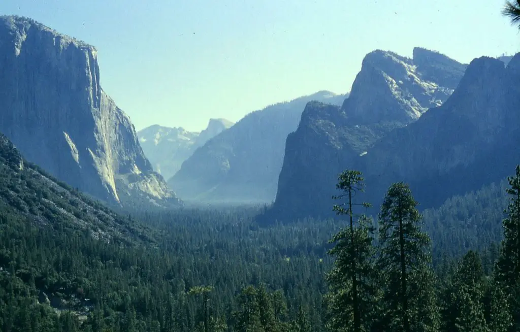 Ektachrome Photo - Yosemite Half Dome 